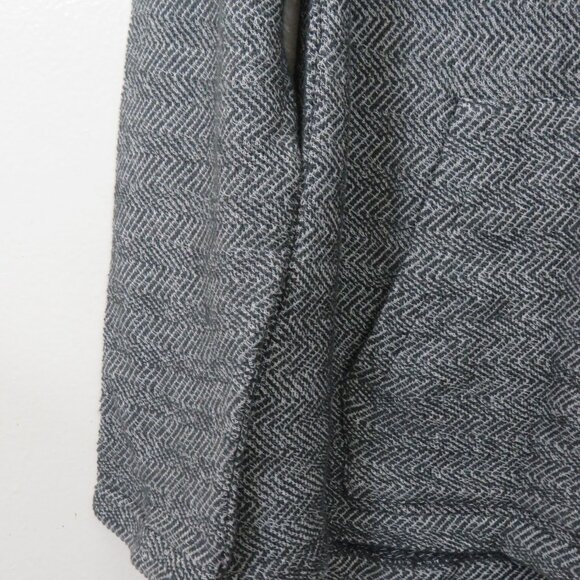 Faherty Mens size Large Herringbone French Terry Hoodie Gray Pullover NEW - Picture 5 of 6